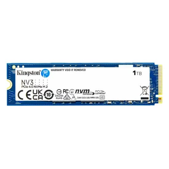 SSD M.2 Kingston NV3 1TB Nvme PCI-Exp 4.0 - SNV3S/1000G