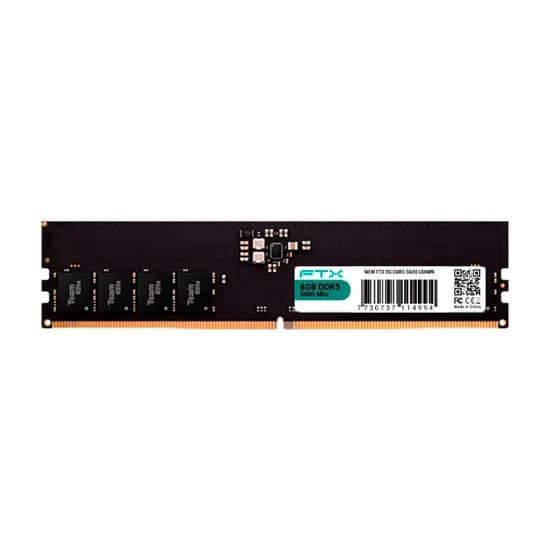 Memória Ram FTX Udimm - 8GB - DDR5 - 5600MHZ - para PC