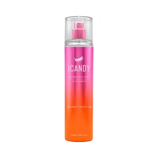 Body Splash para Corpo e Cabelo Icandy Frozen Mango Peach 36 250ML