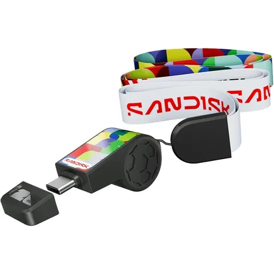 Pendrive Sandisk Sdczia Fifa World Cup 2026 - USB-C - 128GB - Preto