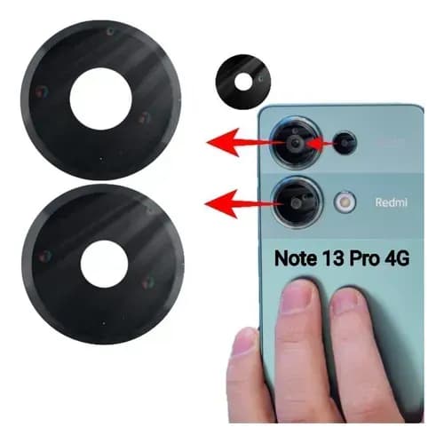 Lente Camara Xiaomi Redmi Note 13 Pro 4G (3 En 1)