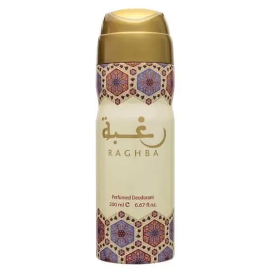 Desodorante Lattafa Raghba Unissex 200ML