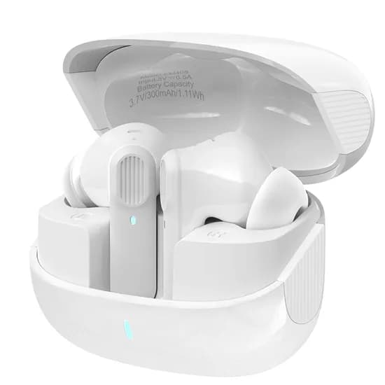 Fone de Ouvido Devia Anc TWS PRO1 Wireless Earphone - White