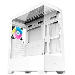 Gabinete Gamer Mtek MCG-AIR01-W Mid Tower / 1 Cooler RGB - Branco
