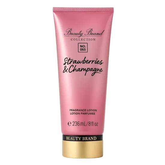 Body Lotion Beauty Brand 065 Strawberry Feminino 236ML