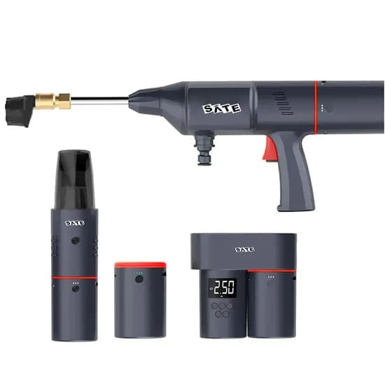 Lavadora de Alta Pressão Sate A-BY01 Auto Smart Kit - Black