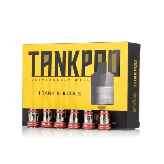 Uwell Filtro com Tank Aeglos 6 Coils Black