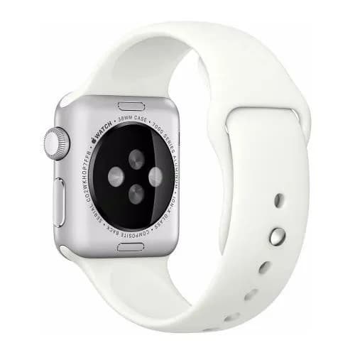 Pulseira 4LIFE para Apple Watch de Silicone de 38/40/41MM - Branco