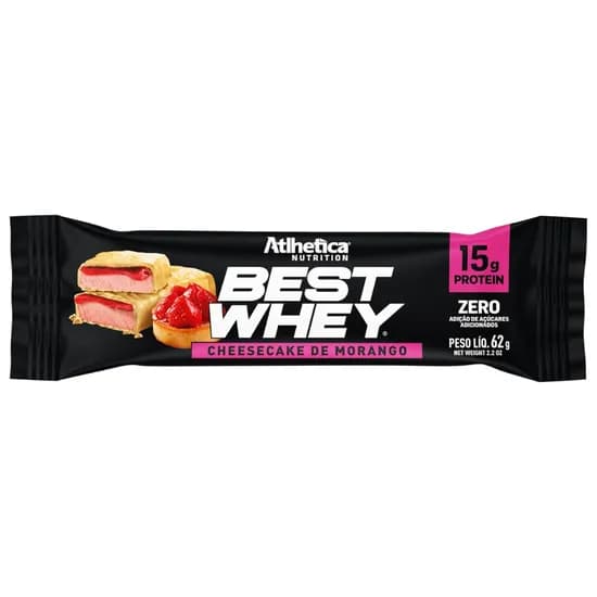 Atlhetica Nutrition Best Whey Cheesecake de Morango 62G