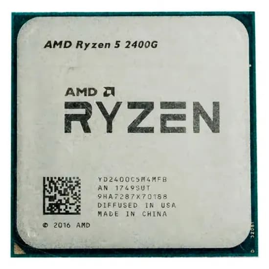 Processador OEM AMD AM4 Ryzen R5 2400G 3.6GHZ s/CX s/Coole s/G