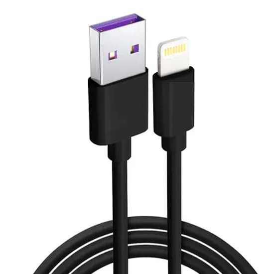 Cabo Luo LU-1110 USB-A para Lightning / 3 Metros - Preto