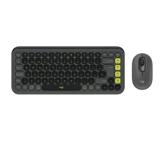 Logitech Teclado + Mouse Pop Icon Combo Esp 920-013052 Graphite