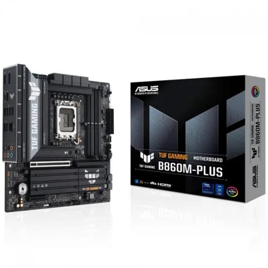Placa Mãe Intel 1851 Asus B860M-Plus Tuf Gaming DDR5 Matx