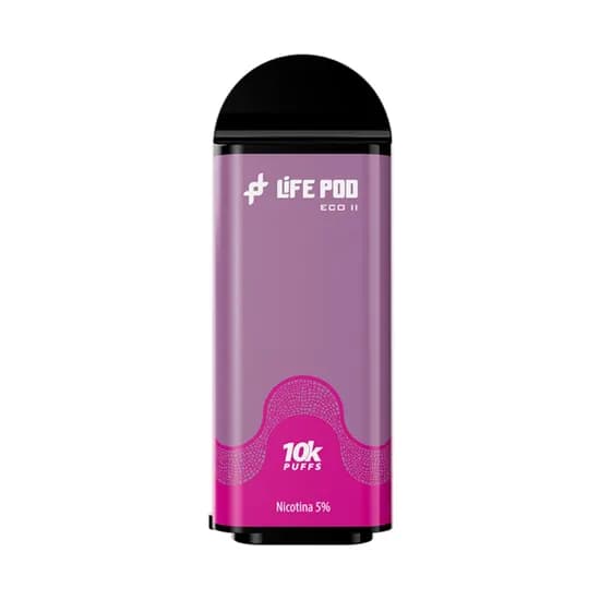 Refil Life Pod Eco II 10K Dragon Blue Razz