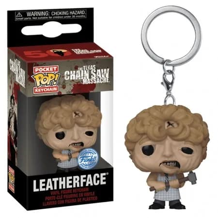 Funko Pop Keychain Texas Chain Saw Massacre Leatherface *Ex* 82855