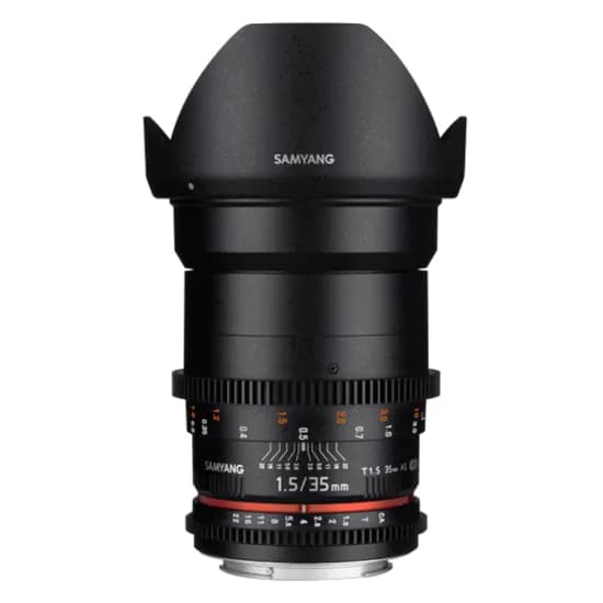 Lente Cine Samyang Canon VDSLR 35MM T1.5 II Ef FF