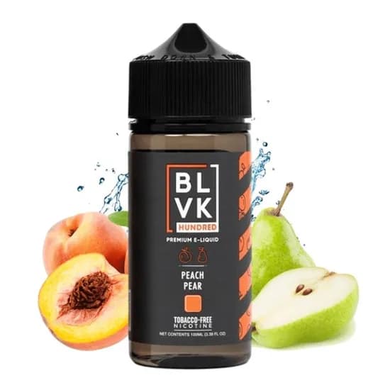 BLVK 100ML Hundreds Peach Pear 06MG
