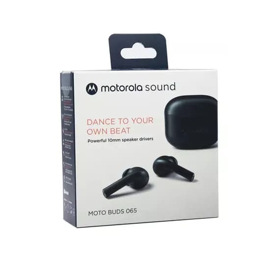 Motorola Fone Moto Buds 065 Preto