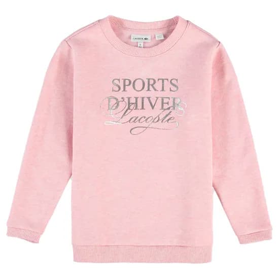 Suéter Lacoste Infantil Feminina SJ9682-SXM 02A - Rosa