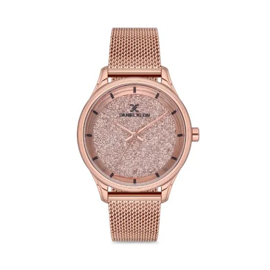 Relógio Analógico Feminino Daniel Klein DK.1.12531-2 - Rosa Ouro