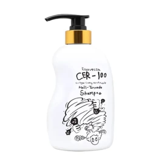 Elizavecca CER-100 Collagen Coating Hell Tornado Shampoo 500ML