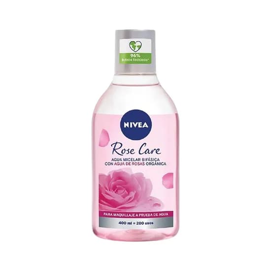 Agua Micelar Nivea Bifásica Rose Care 400ML