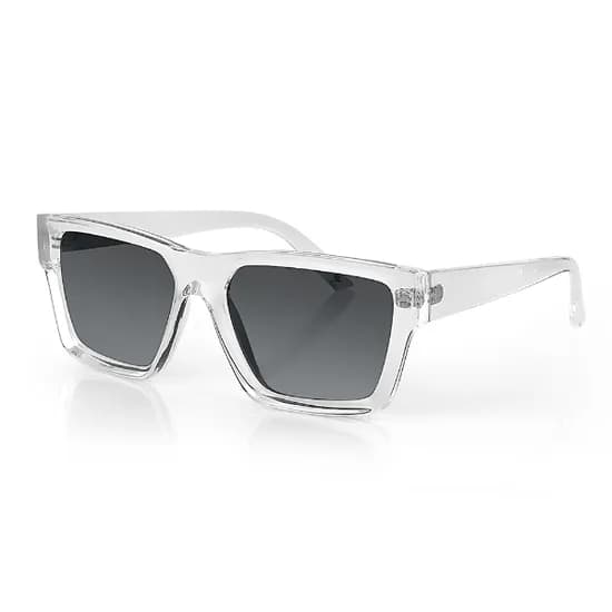 Oculos de Sol Feminino Daniel Klein DK4324-2 / Estilo Borboleta - Cinza/Transparente