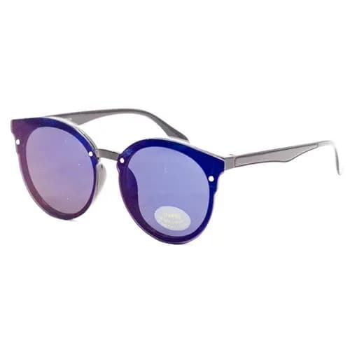 Óculos de Sol Feminino Daniel Klein DK4199-C5 - Prata/Preto