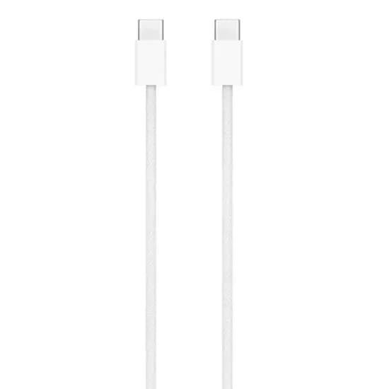 Cabo USB-C Apple MQKJ3ZM/A 1M Branco Original
