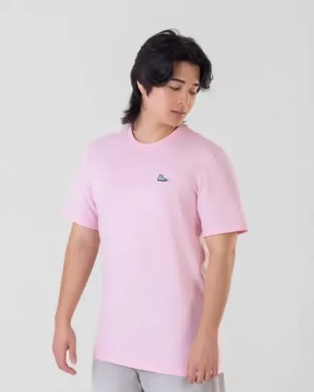 Remera Converse All Star Bordado Standard Fit Rosa