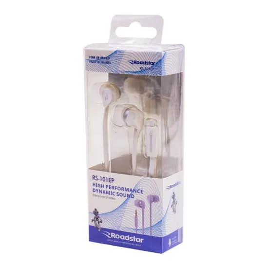 Fone de Ouvido com Fio Roadstar RS-101EP / P2 - Branco