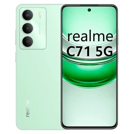 Celular Realme C71 RMX5303 8/256GB 6.72" 5G Verde Anat