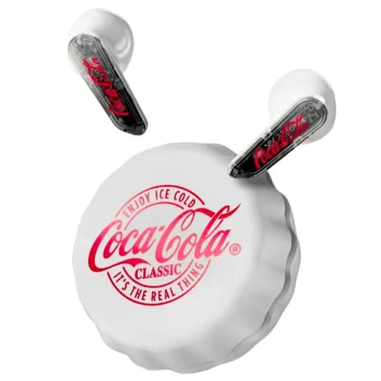 Fone de Ouvido Coca Cola T13 Bluetooth - White