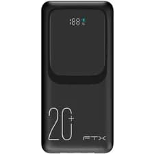 Carregador Portátil FTX PB-20LCD-BK 20000MAH com Display LCD