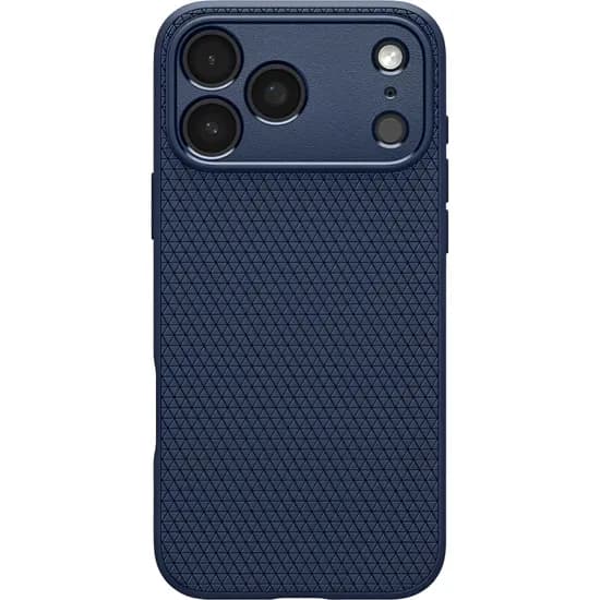 Capa Protetora Spigen Liquid Air para iPhone 17 Pro - Azul Marinho (ACS09943)