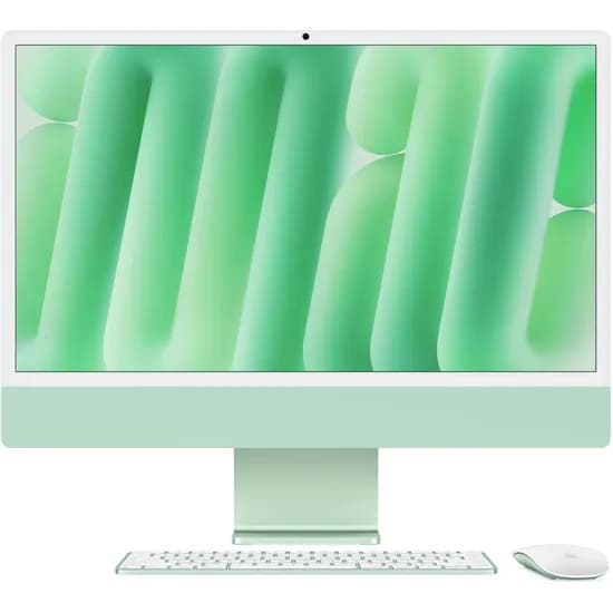 Apple Imac (Late 2024) 24" 4.5K M4 256 GB MWUE3LL/A - Green (Inglês)