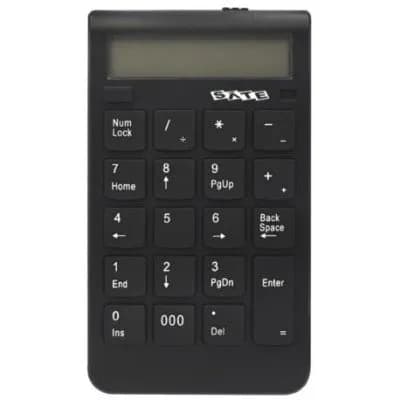 Teclado Wire Satellite AK-185 Numerico Black