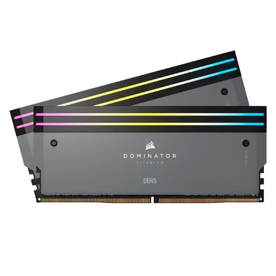 Memória Ram Corsair Dominator Titanium RGB 32GB (2X16GB) DDR5 6000MHZ - CMP32GX5M2B6000Z30