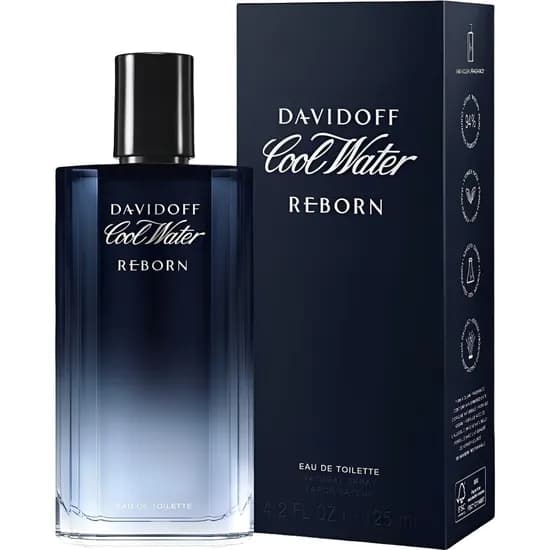 Perfume Davidoff Cool Water Reborn Edt - Masculino 125ML