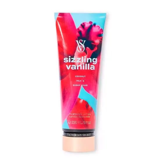 Loção Corporal VS Victoria's Secret Body Lotion Sizzling Vanilla - 236ML(Atacado)
