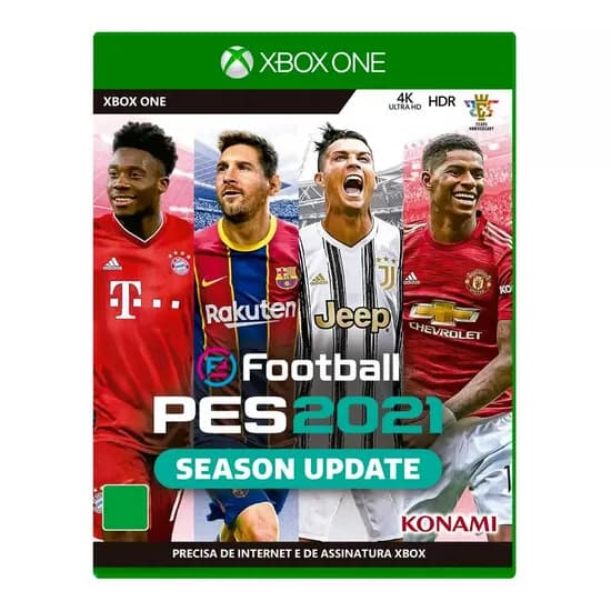 Jogo Efootball Pes 2021 Xbox One