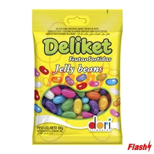 Bala Dori Deliket Frutas Sortidas 100G