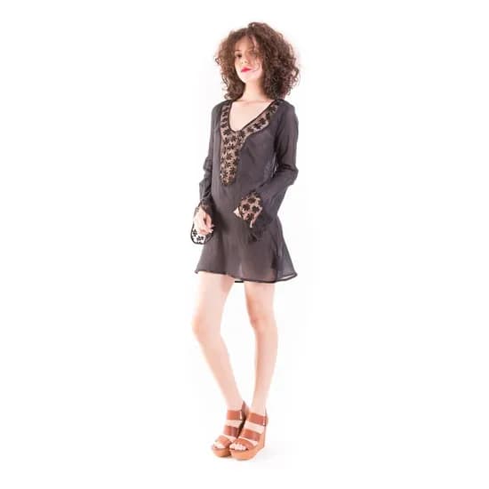 Guess Vestido Dama Preto
