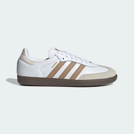 Calzado Adidas Samba Og Blanco Beige