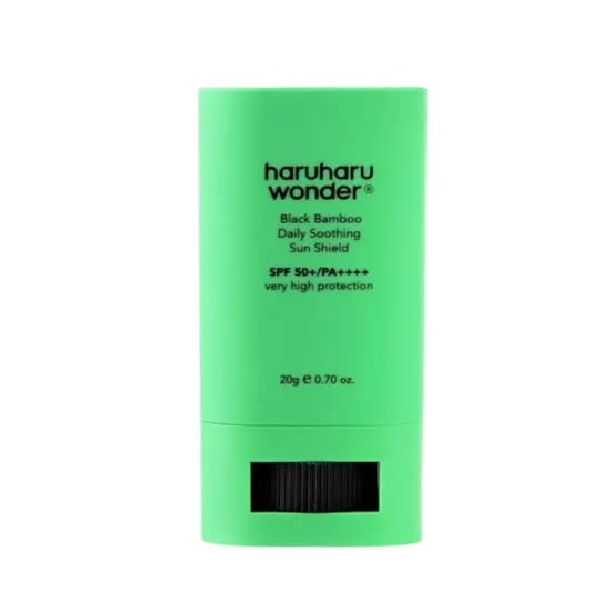 Haruharu Black Bamboo Daily Soothing Sun Shield SPF50+ 20G