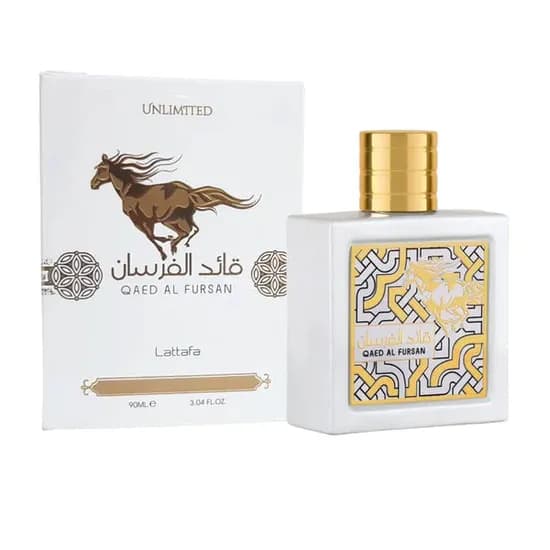 Perfume Lattafa Qaed Al Fursan Edp 90ML-Unisex White