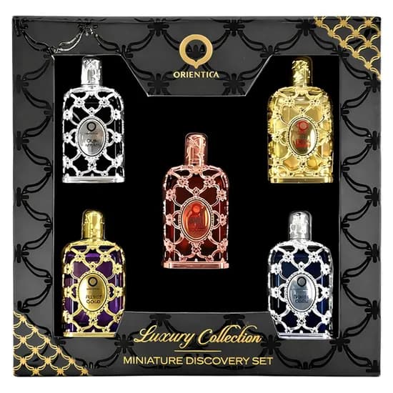 Kit Perfume Orientica Luxury Collection - 5 Em 1 - Eau de Parfum - Unisex - 5X 7.5ML