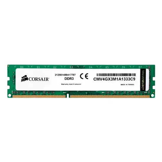 Memória Ram Corsair Valueselect 4GB DDR3 1333 MHZ - CMV4GX3M1A1333C9