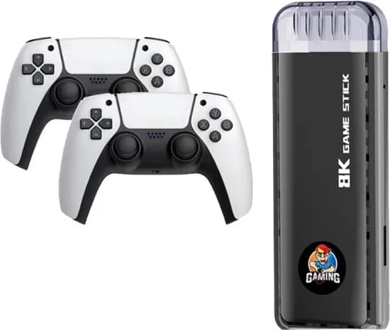 Console Game Stick X6 8K Uhd com 2 Controles (Caixa Feia)