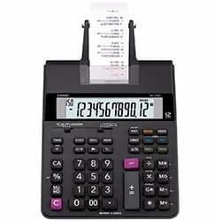 Calculadora com Bobina Casio HR-150RC 12 Digitos - Preto